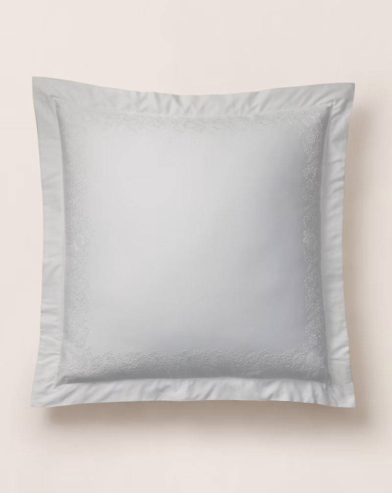 オーガニック コットン Eloise エンブロイダリー シャム