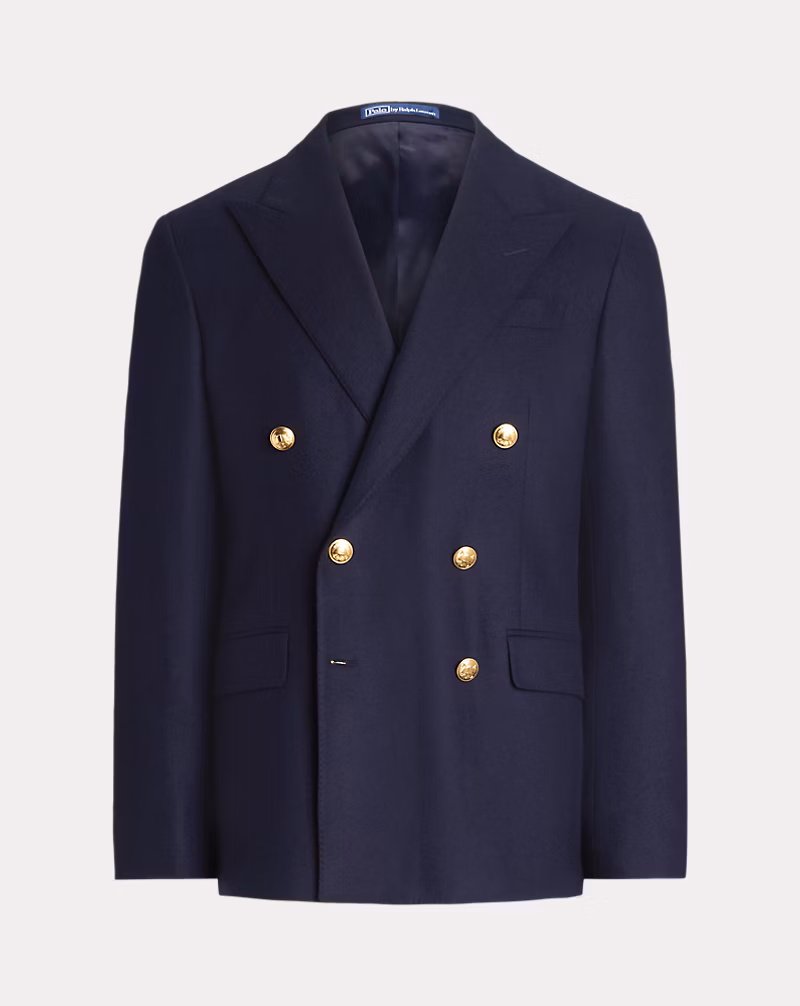 Polo テーラード ウール フランネル ブレザー