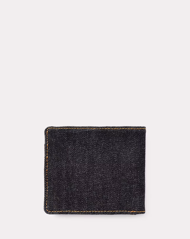 インディゴ デニム ビルフォールド