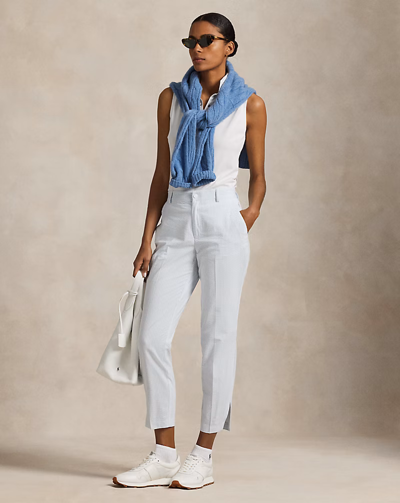 シアサッカー 5ポケット パフォーマンス パンツ