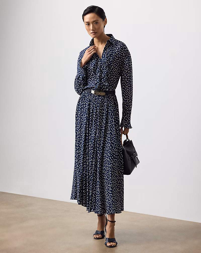 Rebekah ジオプリント ジョーゼット スカート