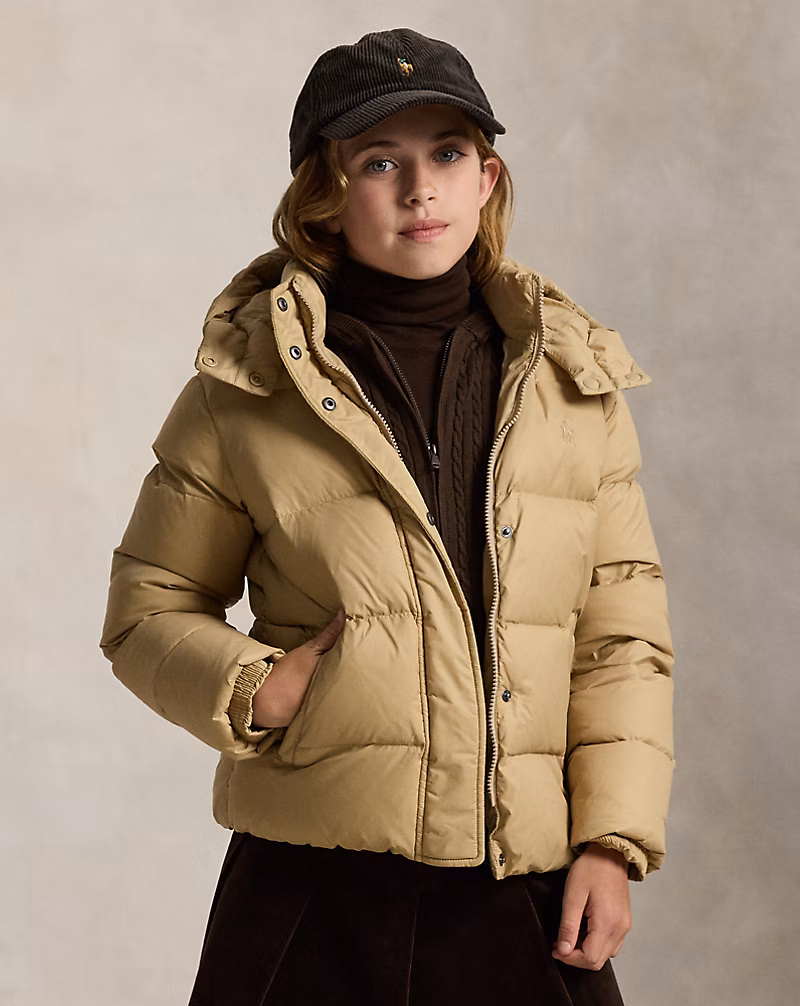 ダウン フーデッド ジャケット