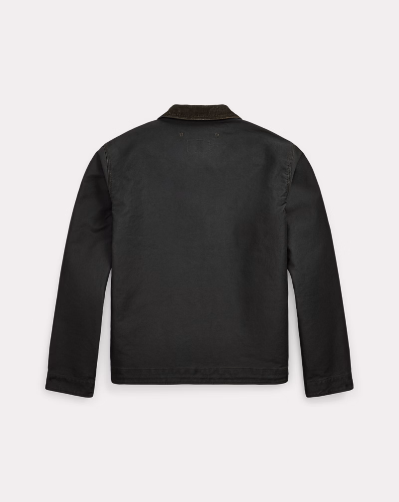 コーデュロイカラー コットン デッキ ジャケット