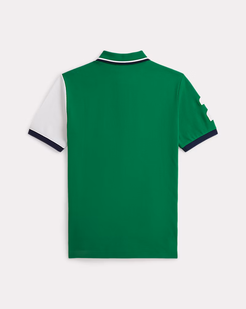 Polo ベア コットン メッシュ ポロシャツ