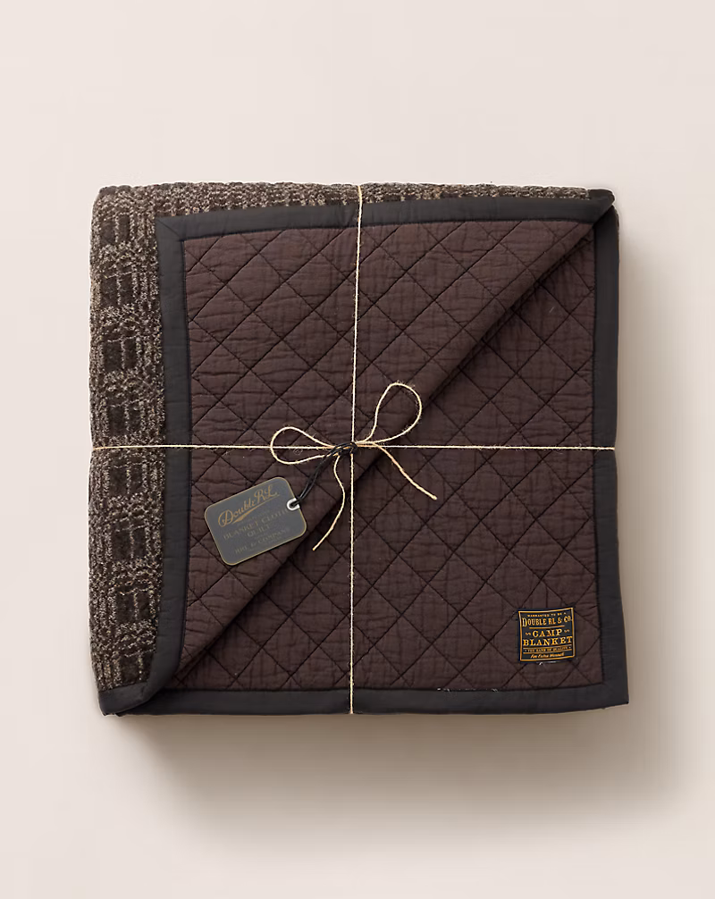 ウールコットン ジャカード キルト