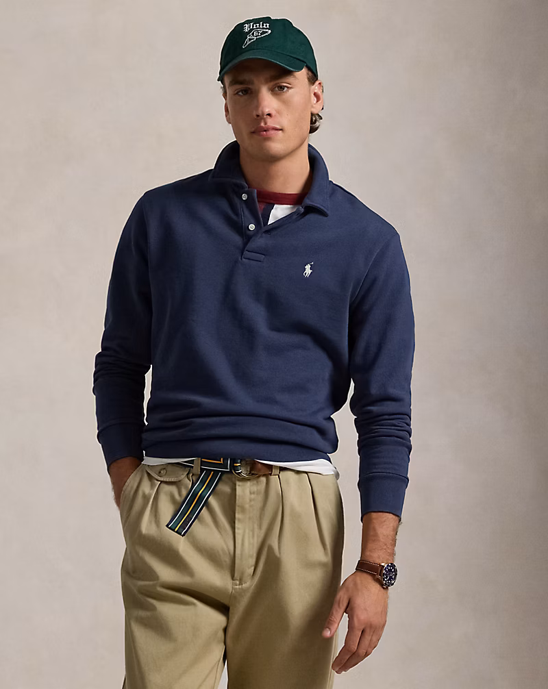 ループバック フリース カラード スウェットシャツ