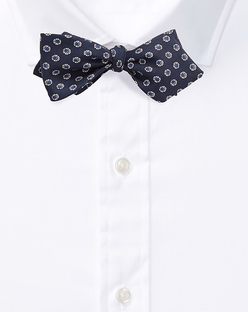 Silk Foulard Bow Tie