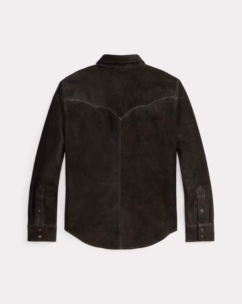 スエード ウエスタン シャツ ジャケット