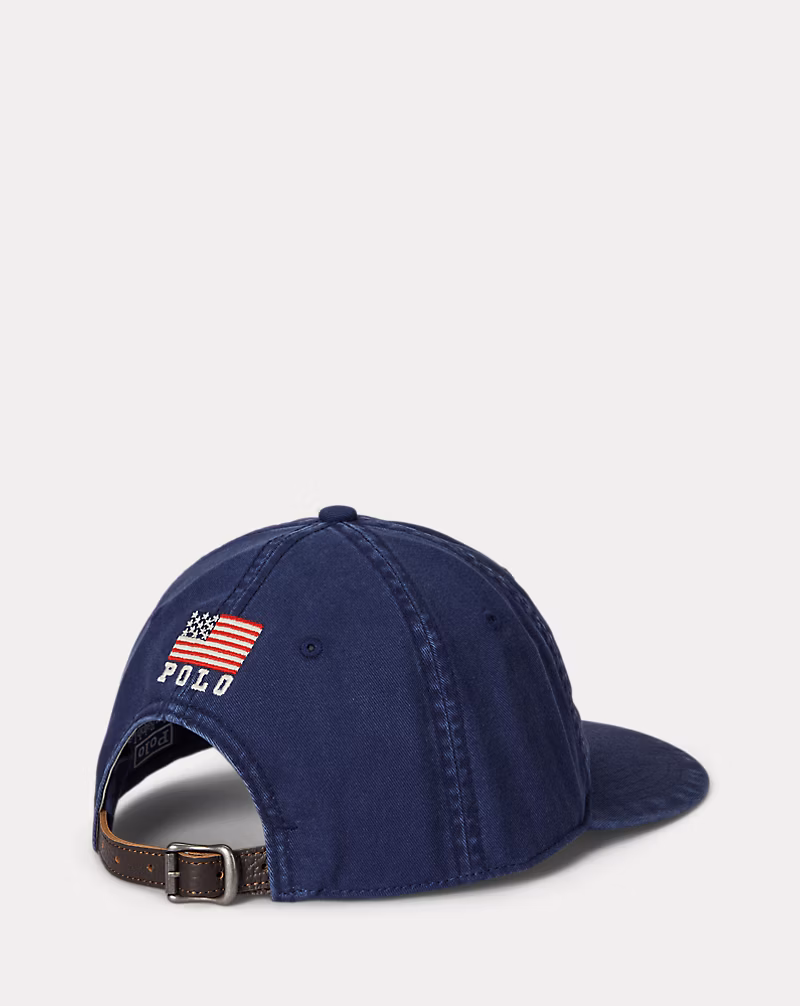 アップリケド ツイル ボール キャップ