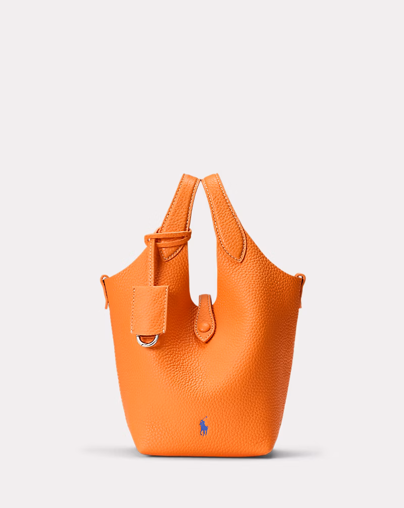 Polo Play レザー スモール トート & クロスボディ