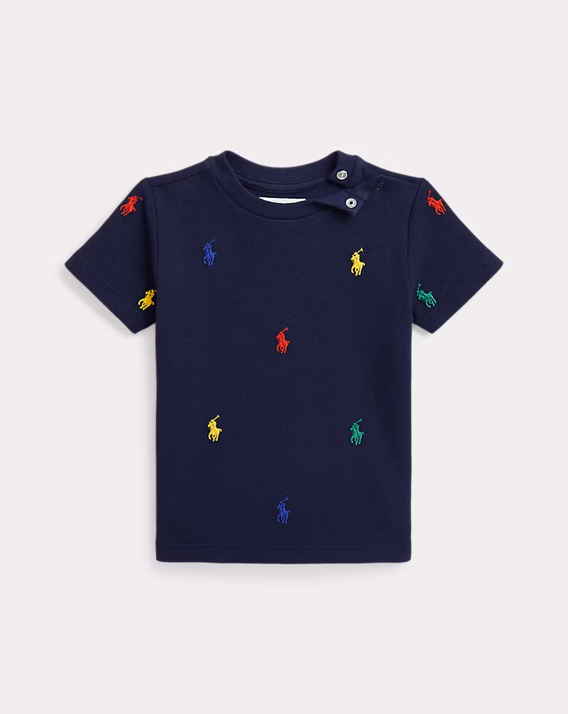 Polo ポニー コットン メッシュ Tシャツ
