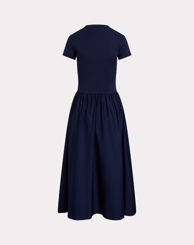 コットン ショートスリーブ ドレス