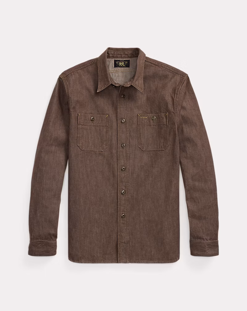 デニム ワークシャツ