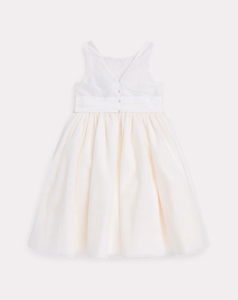 ハンドスモックド チュール ドレス