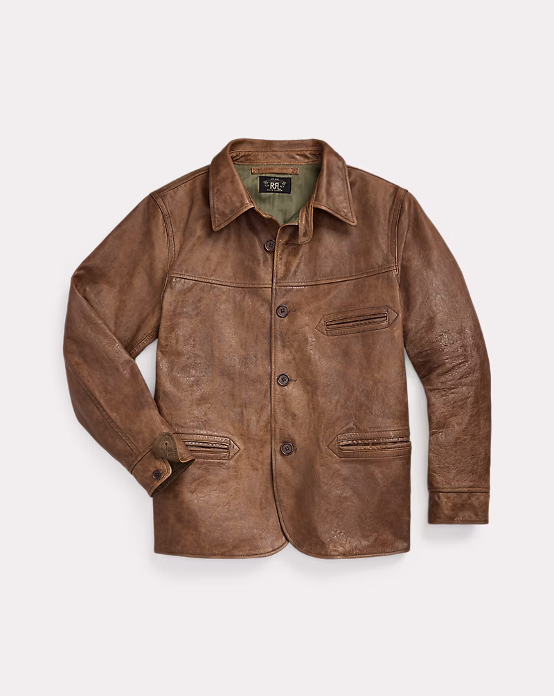 レザー カー コート