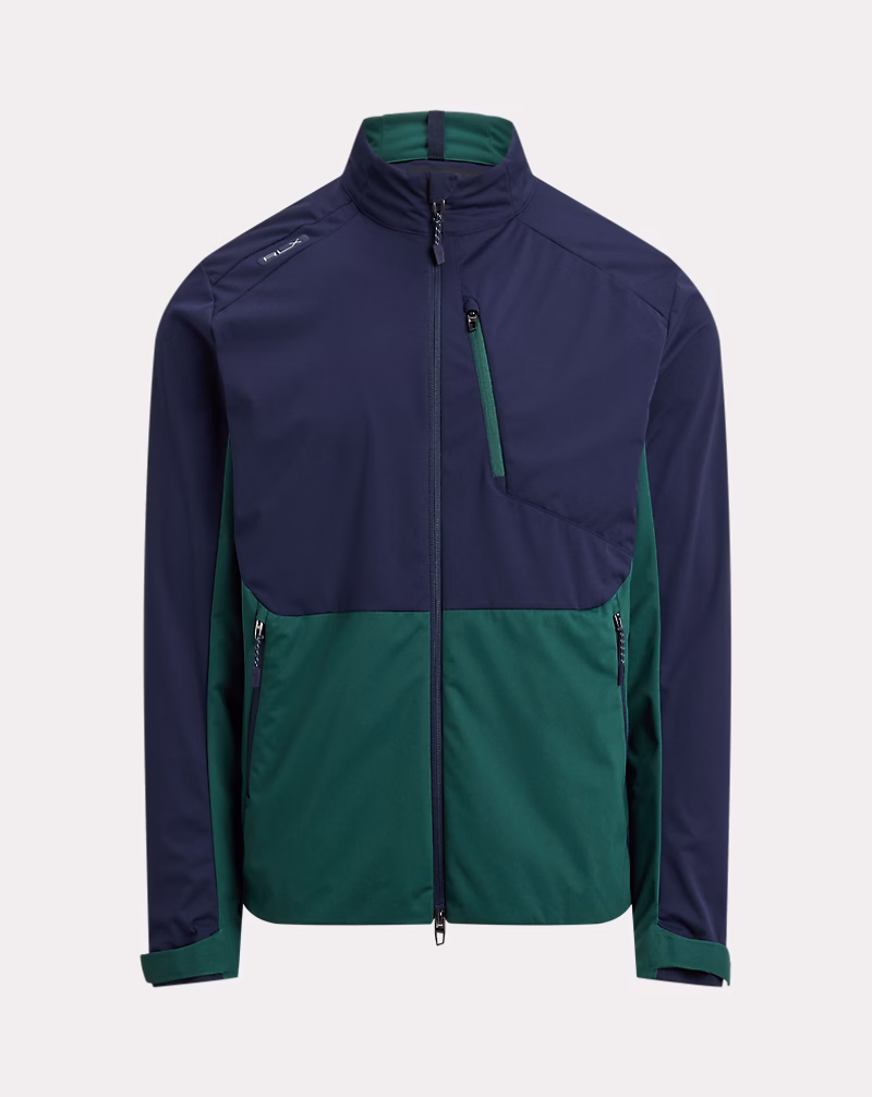 カラーブロック パッカブル ジャケット