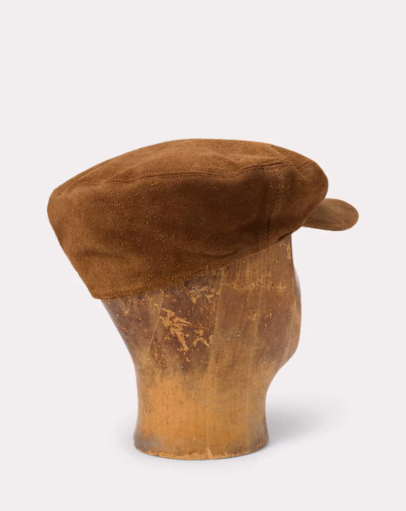 ラフアウト スエード ドライバーズ キャップ