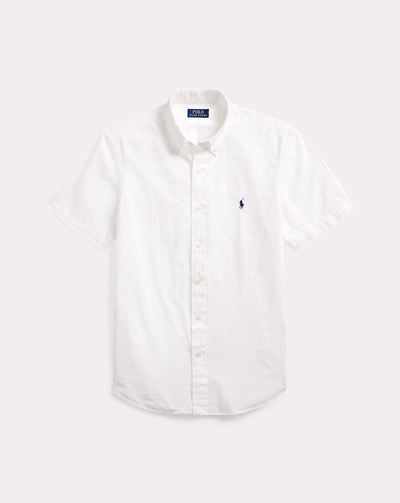 クラシック フィット シアサッカー シャツ