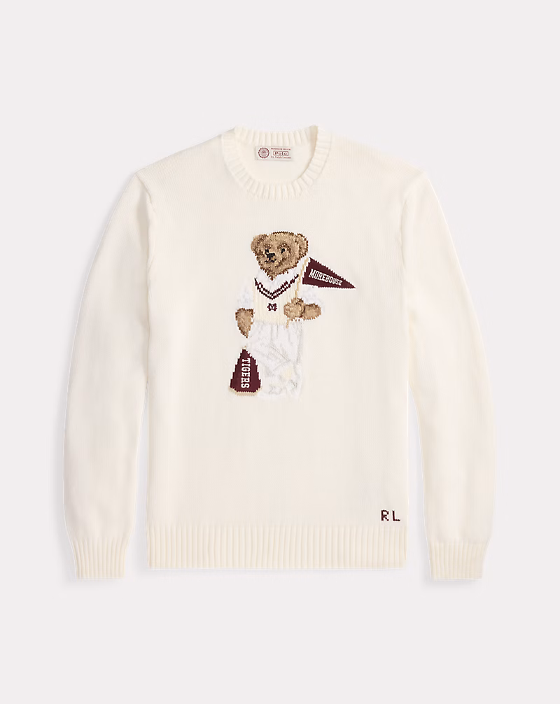 Morehouse カレッジ Polo ベア セーター