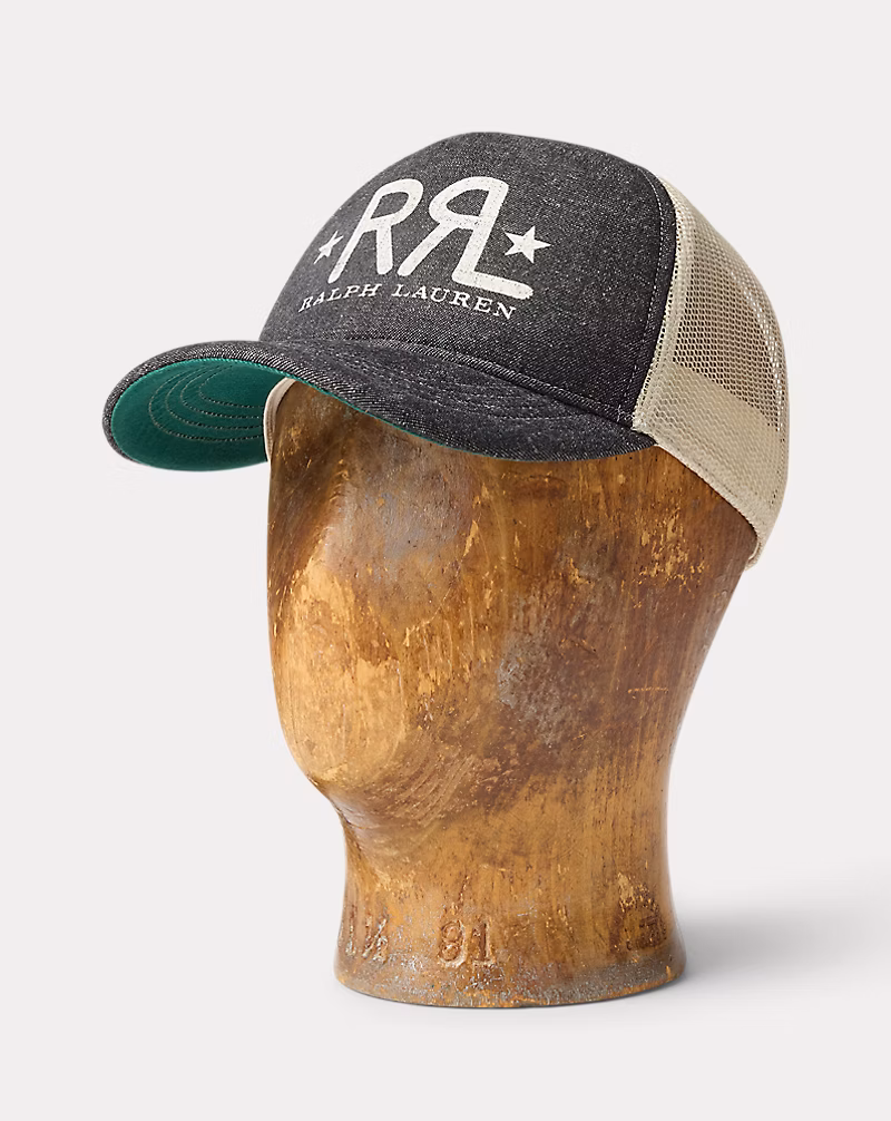 Ranch ロゴ デニム トラッカー キャップ