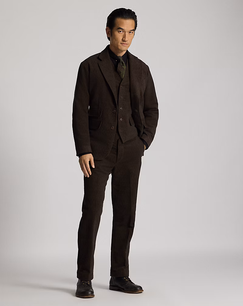 ダイヤモンドプリント モールスキン オフィサーズ パンツ