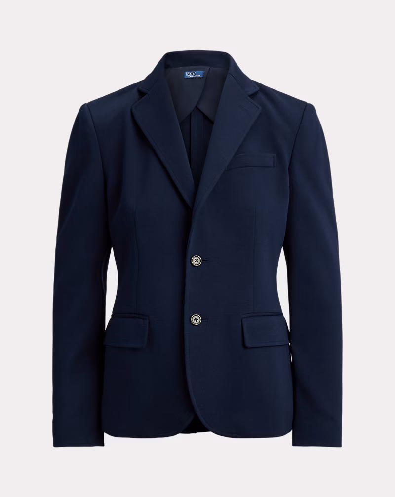 シングルブレステッド ポンチ ブレザー