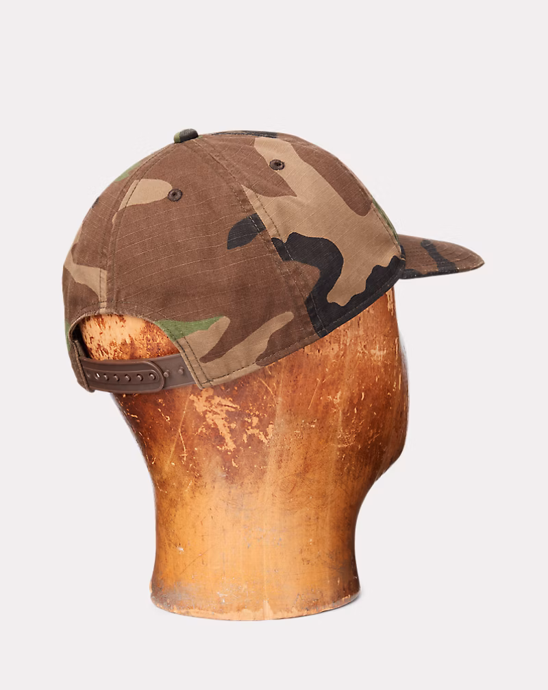 ウィングドロゴ カモ ボール キャップ