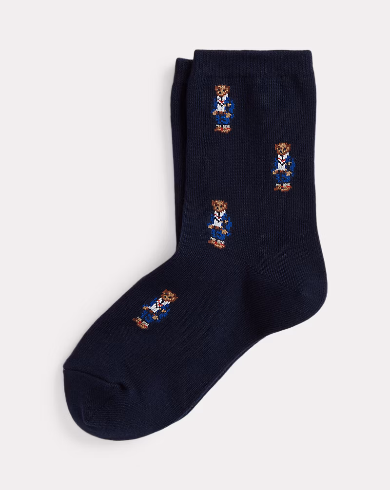Polo ベア クルー ソックス