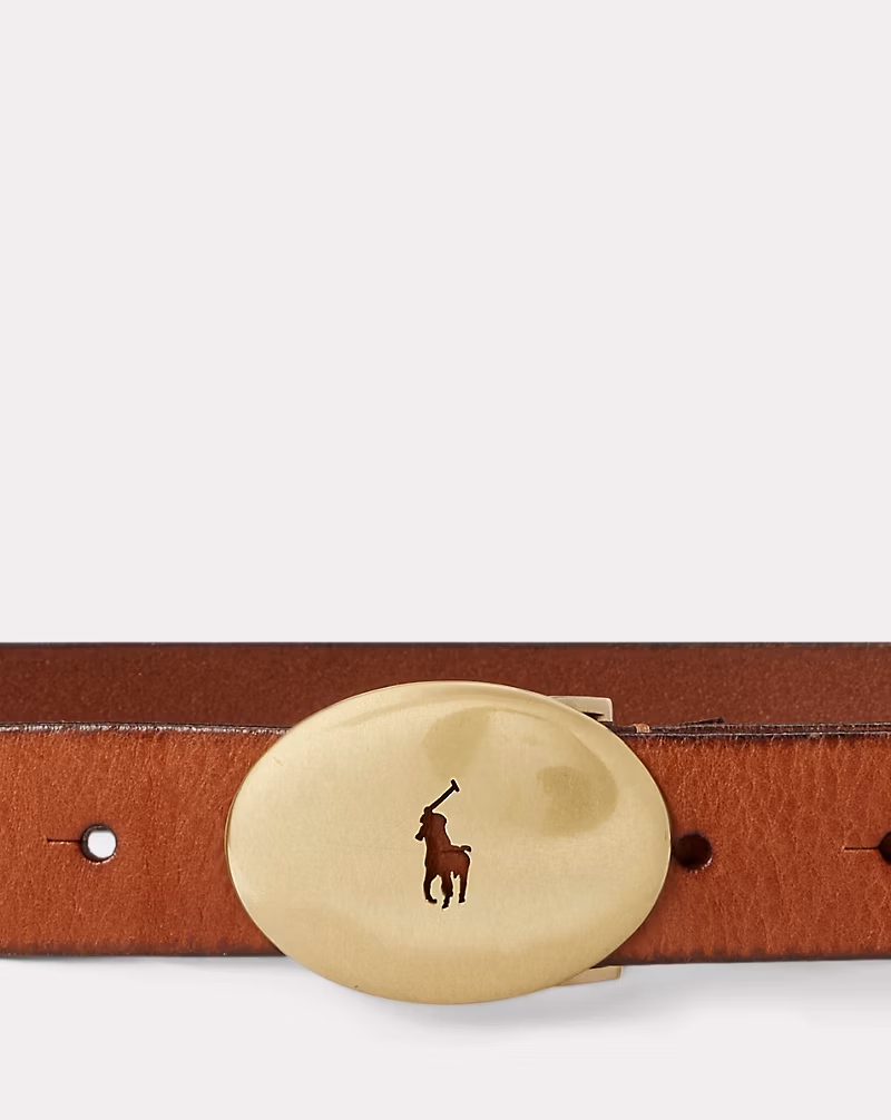 Polo ID オーバルバックル ヴァケッタ ベルト