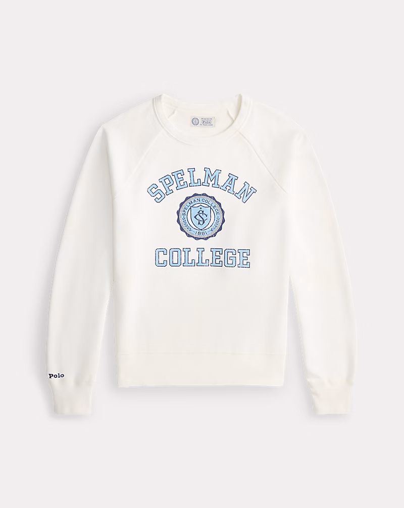 Spelman カレッジ フリース クルーネック
