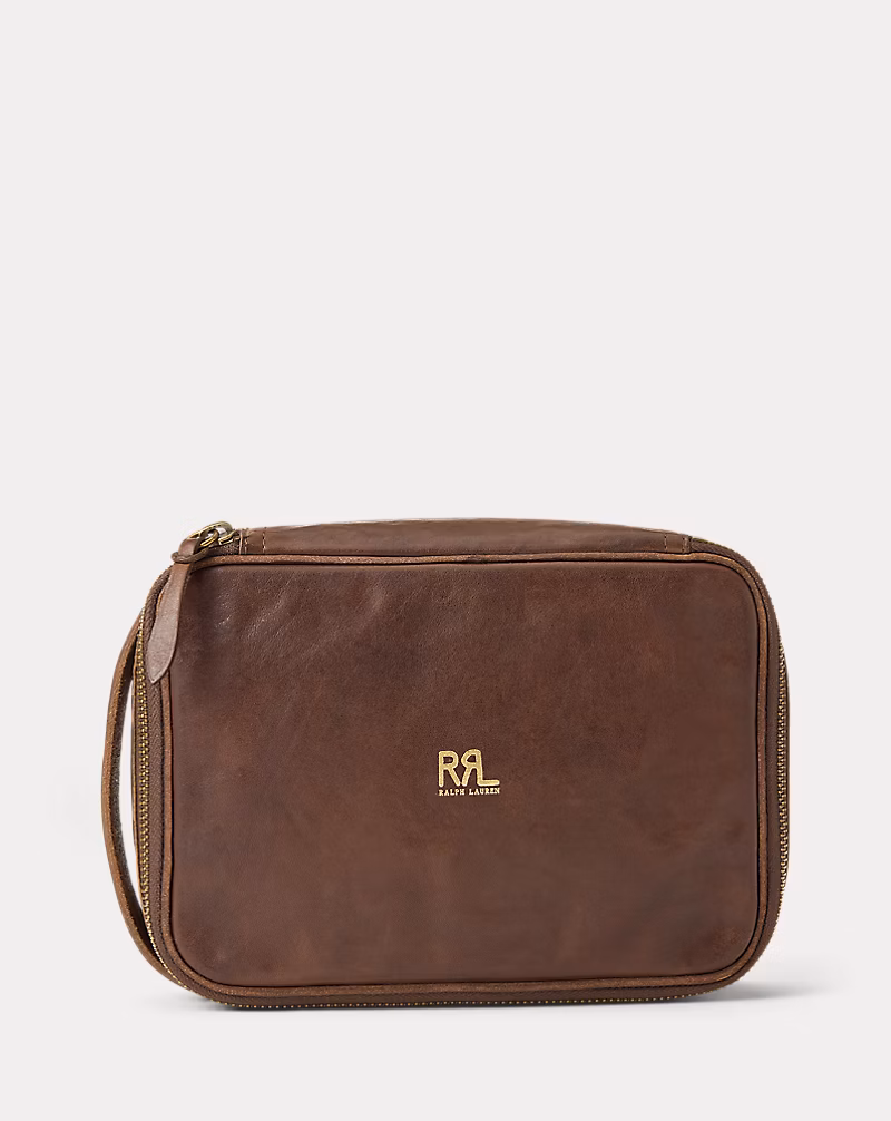 レザー トラベル ポーチ