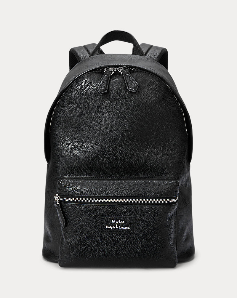 ペブルド レザー バックパック