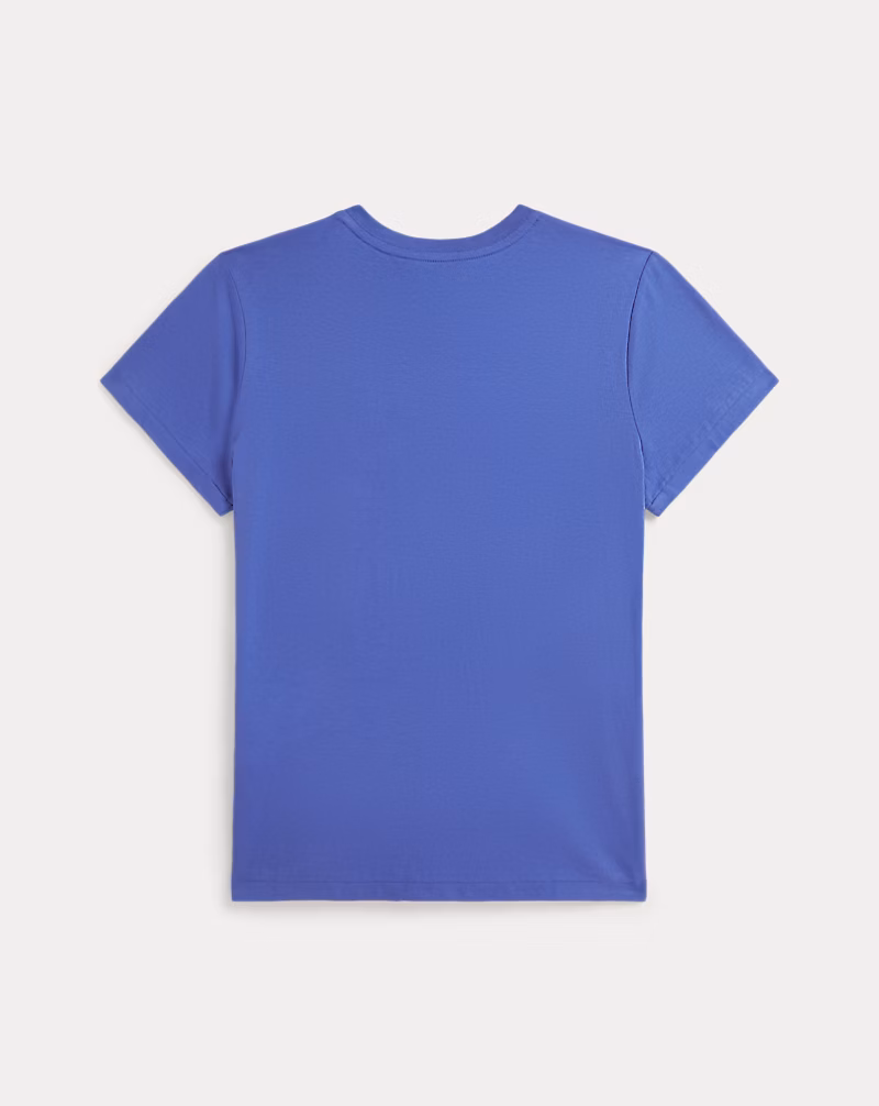 クラシック フィット コットン ジャージー クルーネック Tシャツ