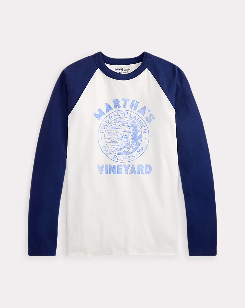 Oak Bluffs ベースボール Tシャツ