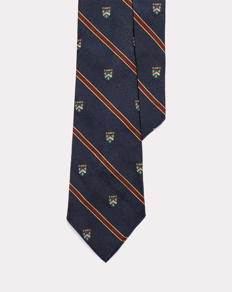 ヴィンテージインスパイアード シルク レップ クラブ ネクタイ