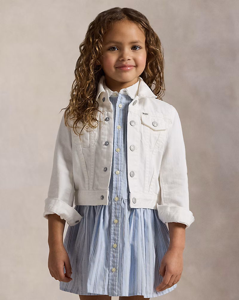 デニム トラッカー ジャケット