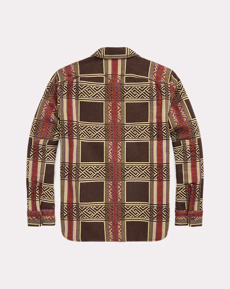 ジャカード オーバーシャツ