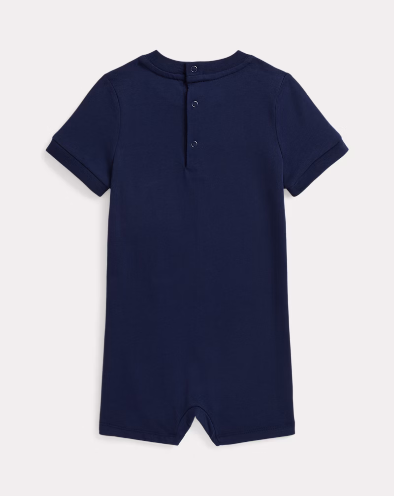 Polo ベア コットン ジャージー ショートオール