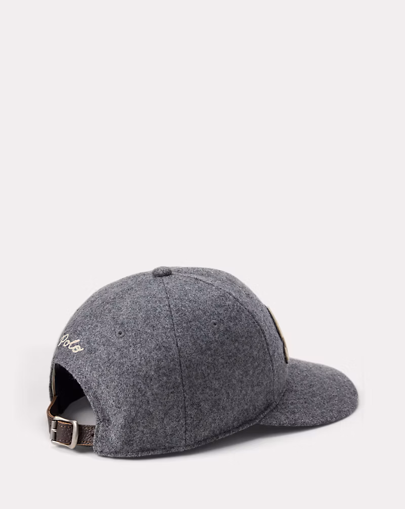 The Ralph ロゴ ウールブレンド ボール キャップ