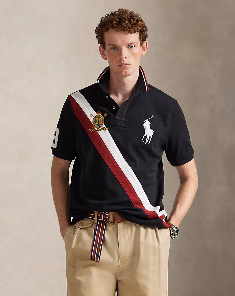 クラシック フィット 20th アニバーサリー クレスト ポロシャツ