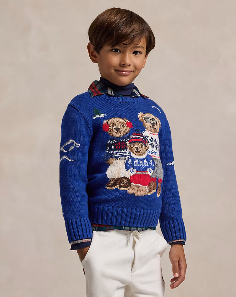 Polo ベア ファミリー セーター