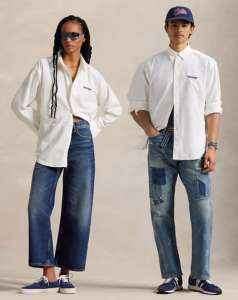 クラシック フィット Polo Sport オックスフォード シャツ