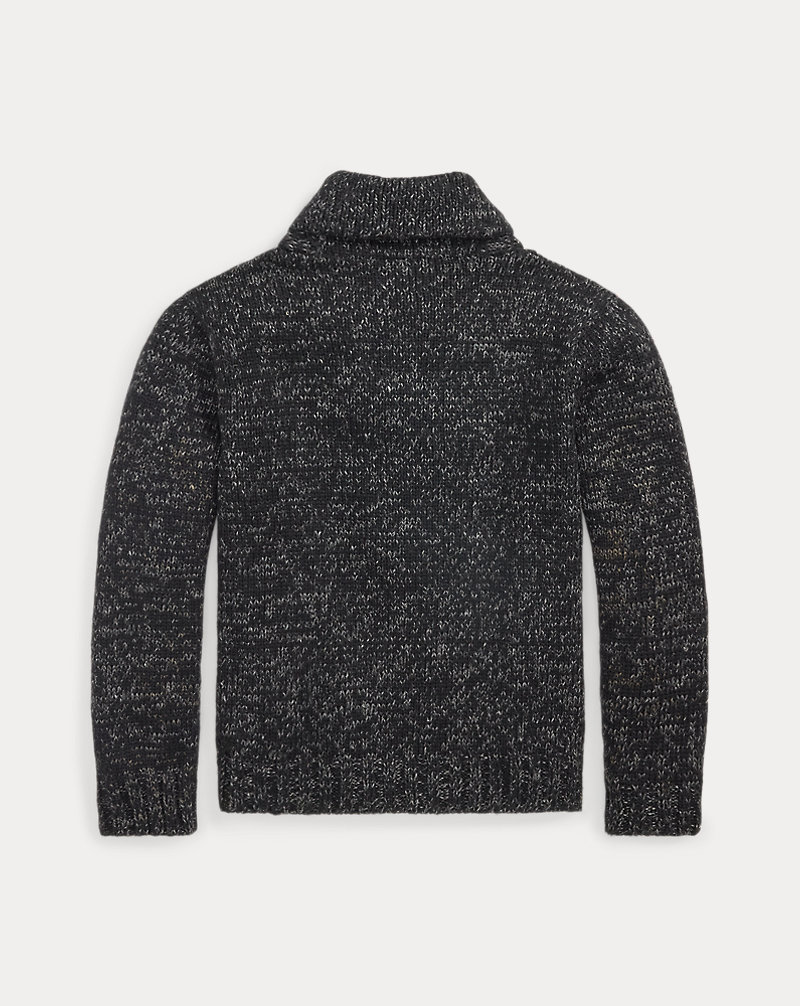 ハンドエンブロイダリー ウールリネン セーター