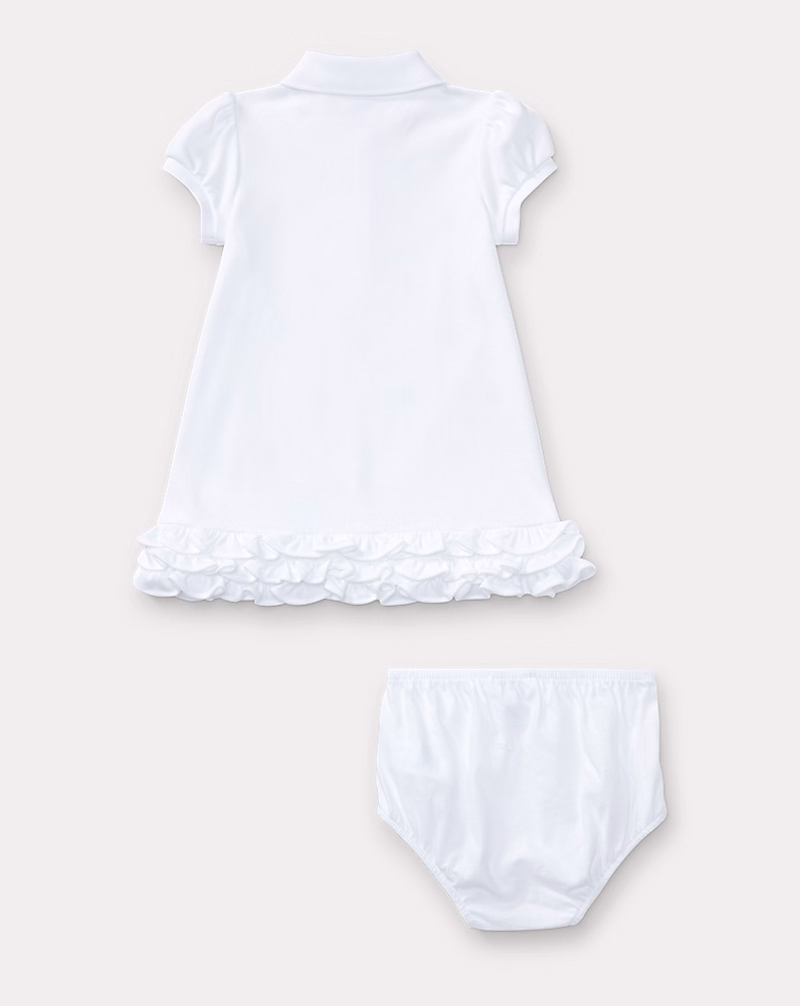 フリル ポロ ドレス & ブルマー