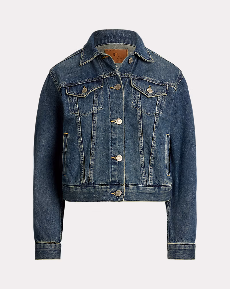 デニム トラッカー ジャケット