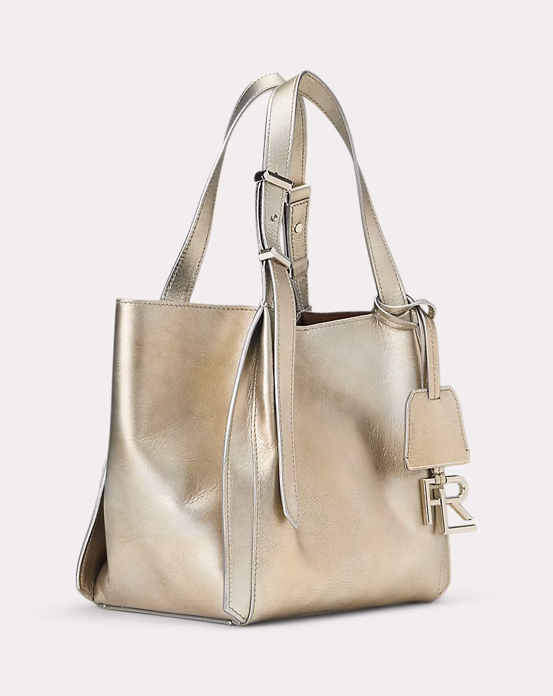 RL 888 メタリック カーフスキン ミニ トート