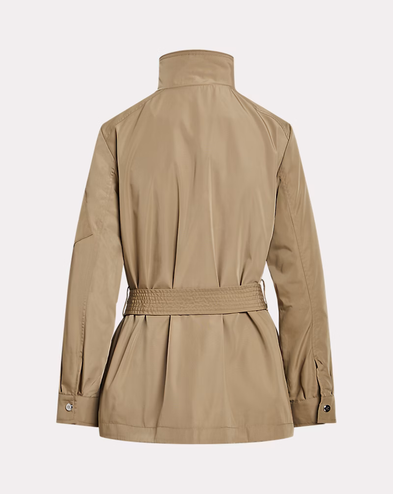 ベルテッド ファネルネック アノラック