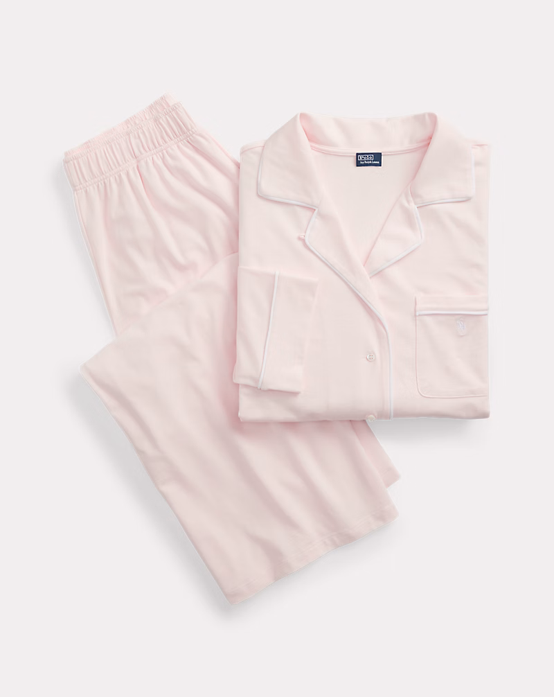 ジャージー ロングスリーブ パジャマ セット