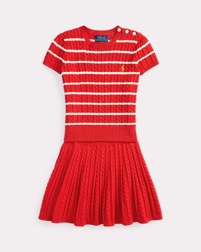 ルナー ニュー イヤー セーター & スカート セット