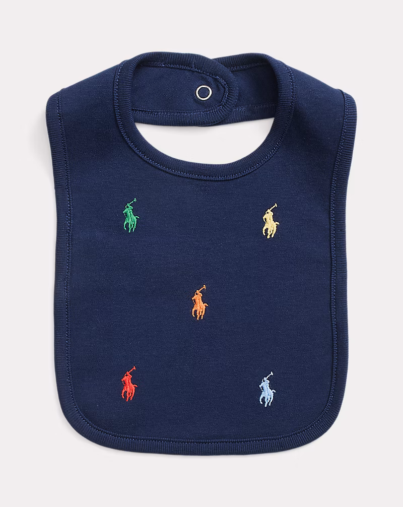 Polo ポニー コットン インターロック ビブ